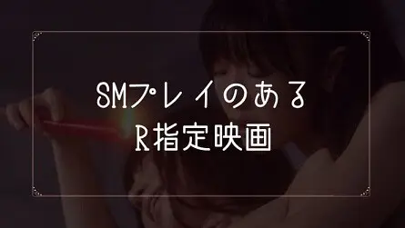 SMプレイのあるR指定映画